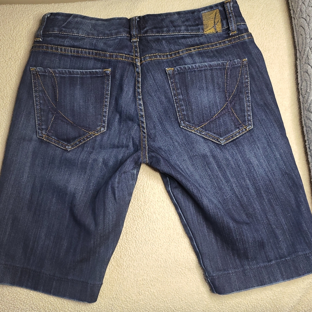 Classic Indigo Women's Denim Bermudas - Picture 3 of 3